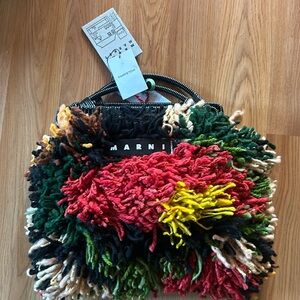 MARNI Wool Canvas Handle Bag 44x34 CM 

*Brand New*